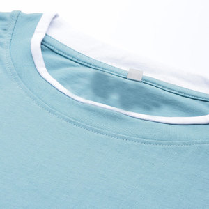 เสื้อยืดแขนยาวคุณภาพดีที่สุดสำหรับผู้ชาย ผ้าฝ้าย 100% ทรงเข้ารูป สวมใส่สบาย คอกลม ลายเรียบ แขนยาวเต็มตัว รุ่นปี 2025 - Product Image 1