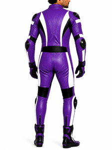 Combinaison de moto en cuir véritable DUMELA INTERNATIONAL pour la course automobile, protection intégrale du corps, imperméable, coupe-vent, unisexe, adulte, toutes tailles - Product Image 5