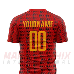 Fournisseur direct d'usine, vêtements de sport, uniformes de football, bonne qualité, ensemble d'uniformes de football personnalisés avec nom et numéro. - Product Image 6
