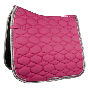 Vente en gros de tapis de selle anglais de qualité supérieure, tapis de selle de dressage personnalisé en coton, tapis de selle en polaire, laine, polyester respirant pour l'équitation - Product Image 1