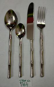 Modern <b>Rose</b> <b>Gold</b> Flatware Set Spoon Fork Knife High <b>Mirror</b> Polish Dishwasher Safe Wedding Utensils Metal Cutlery - Product Image 4