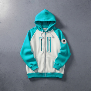 Custom Zip Hoodie Manufacturer Mens 100% Cotton High Quality Boxy Zip Hoodie Puff Print Blank Zip up Hoodies Custom Zip - Product Image 2