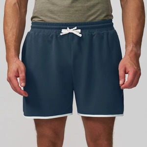 Custom Wholesale <b>Mens</b> Summer Sport <b>Compression</b> Gym <b>Shorts</b> Quick Dry Mesh Athletic <b>Shorts</b> Breathable Mid Waist & Pockets - Product Image 2