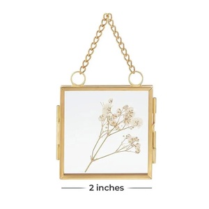 Modern Elegant Brass Metal Photo <b>Frame</b> With <b>Gold</b> Metal Stand Rectangular Tabletop Adjustable Vertical Display Decor Photo <b>Frames</b> - Product Image 4