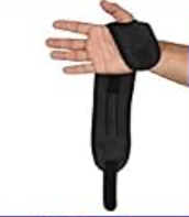Attelle de poignet et support de paume élastique en néoprène pour le sport, le fitness et le basketball, avec protection de la paume, de qualité professionnelle - Product Image 2