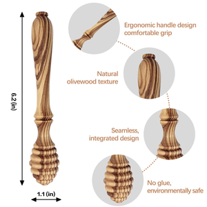 Dosificador de Miel de Madera Reutilizable, Agitador de Miel de Madera para Tarro de Miel, para Servir Té, Café y Repostería - Product Image 6