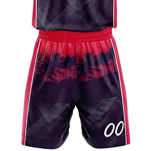 Pantalones Cortos de Baloncesto Estampados, Talla Grande, Transpirables, que Absorben la Humedad, Protección UV, Uniforme Deportivo 100% Poliéster - Product Image 6