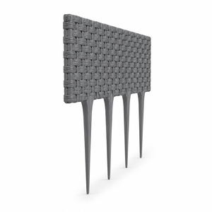 Oferta Especial: Valla de Jardín de Hierro de 6 Pies con Recubrimiento de PVC, Efecto Piedra Adoquín, Ecológica, Tratada a Presión, para Césped - Product Image 5
