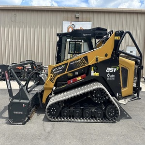 Heavy Duty Vertical Lift <b>Track</b> Loader With Strong Engine High Capacity Smooth Ride Advanced Controls Asv Vt 100 For Jobsite Work - Product Image 3