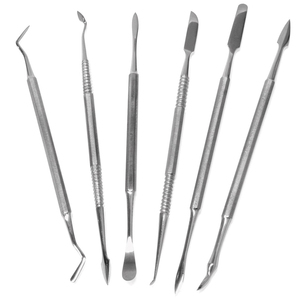 6 Pcs DIY Industrial Grade Wax Carvers Set Double Ended Steel Modeling Sculpting <b>Tools</b> with 1 Year Warranty OEM - Product Image 1