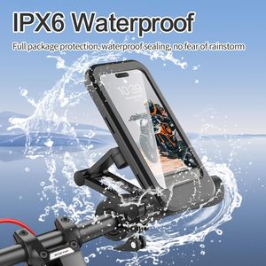 Borsa Universale Impermeabile per Cellulare da Bicicletta 360 °   Supporto Girevole per Telefono da Moto, Scooter, ATV, MTB per Smartphone da 4.7-6.8 <span class=keywords><strong>Pollici</strong></span> - Product Image 4