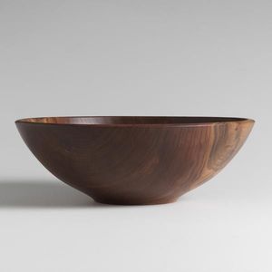 Multifunctional Natural Acacia Wooden Serving Bowl European Handmade Eco-Friendly Durable Kitchenware Dinnerware Bowl - Product Image 5