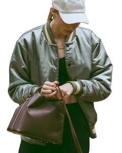 แจ็คเก็ตวาร์ซิตี้ผ้าซาตินผู้ชายแบบกลับด้านได้ แฟชั่นใหม่ปี 2026 โพลีเอสเตอร์ 100% ไซส์พลัส สำหรับใส่ในฤดูหนาว - Product Image 3