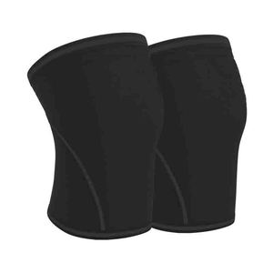 Genouillères de compression rembourrées en néoprène à demi-manches pour hommes, séchage rapide, idéales pour l'hiver, la gym, la course et l'haltérophilie (paire) - Product Image 6