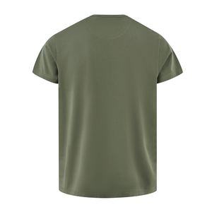 Camiseta de Hombre Oversize 100% Algodón, 320g, con Logotipo Personalizado Impreso, Diseño de Última Moda, Precio de Fábrica, Impresión DTF, Venta al Por Mayor - Product Image 3