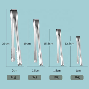 Pinzas para Mariscos de Hotel, Pinzas Metálicas para Hielo, Pinzas Antideslizantes para Alimentos, Pinzas para Bistec de Acero Inoxidable - Product Image 5