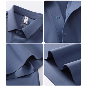 Camiseta de Lona Sólida para Hombre, de Secado Rápido, Proveedor de Fábrica, Fabricante OEM, Distribuidor Mayorista para Ropa de Equipo - Product Image 2