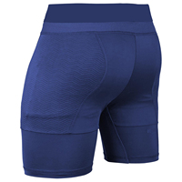Shorts de compression pour hommes en polyester et élasthanne, personnalisables en gros, séchage rapide