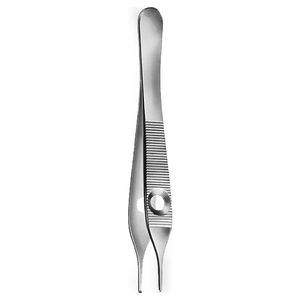 Pinzas Adson Rectas 1x2 con Dientes Delicados de 120 mm, Pinzas Adson de Precisión para Uso Médico - Product Image 3