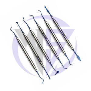 Instrumentos Dentales para Rellenos de Composite, Juego de 6 Piezas de Doble Extremo, Herramientas Manuales Restauradoras de Acero Inoxidable - Product Image 2