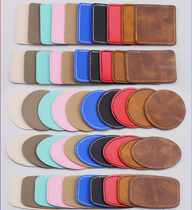 แผ่นปะติดผ้าเดนิมแบบรีดติด ขนาด 1 นิ้ว น้ำหนักเบา ทำจาก PVC ปักลายกลิตเตอร์ (รูปทรงสามเหลี่ยม/วงกลม) สำหรับเสื้อผ้า หมวก กระเป๋า - Product Image 4
