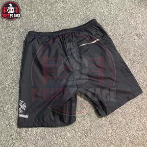 Pantalones Cortos Casuales de Nylon Estampado OEM de la Más Alta Calidad para Hombre, con Cintura Elástica, Transpirables y de Tela Suave al Tacto - Product Image 2