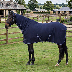 Custom Waterproof Horse <b>Blanket</b> Turnout Rug with Neck Cover Breathable Stable Sheet <b>Heavy</b> Duty Adjustable Horse Rug Winter - Product Image 3