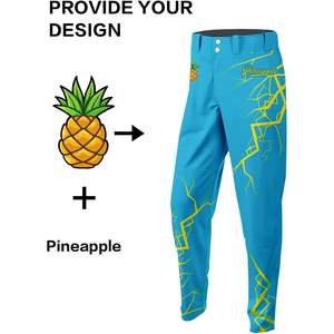 กางเกงเบสบอลและซอฟต์บอลแบบกำหนดเองได้สำหรับทุกเพศ เพิ่มข้อความและโลโก้ของคุณเอง ดีไซน์ลายท่อ - Product Image 6