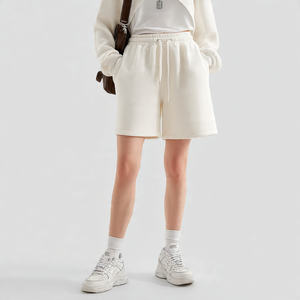 Shorts de jogging d'hiver de haute qualité pour femmes, shorts de sport en molleton pour la course à pied, shorts de jogging urbains pour femmes - Product Image 1