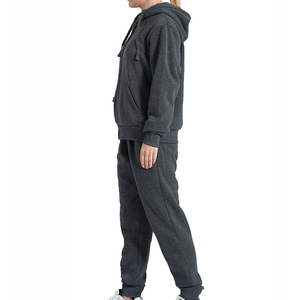 Nouvel ensemble de survêtement décontracté sur mesure 2026 pour femme, service OEM, en polyester/coton - Product Image 4