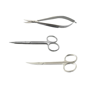 กรรไกรผ่าตัดฟัน Noyes,กรรไกรแบบโค้งสำหรับทันตแพทย์ Goldman Fox Iris - Product Image 1