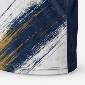 Wildcats 24 American Football Jersey Men's V-Neck Short Sleeve Moisture Wicking Sublimated Mesh <b>Athletic</b> Apparel - Product Image 4