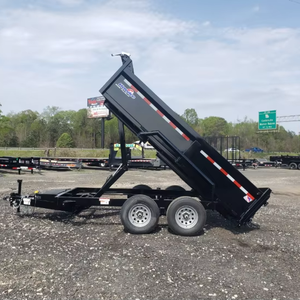 Nuevo Remolque Hawke 6x12 Serie 2025, Remolque de Volteo Hawke 6×12, 10k, Laterales Altos de 2' - Product Image 1