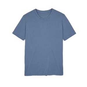Men's 100% Cotton T-Shirts Solid Crewneck with 170GSM Breathable Jersey Regular Fit for Gym Workout Customizable <b>Logo</b> - Product Image 6