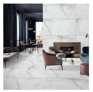 Dalles de marbre en porcelaine rectifiées 800x1600, finition brillante indienne, design farmhouse, prix bas, épaisseur 9 mm, pour hall - Product Image 6