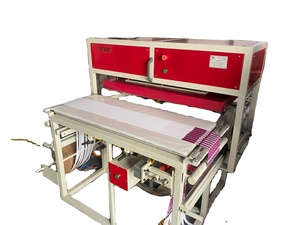 Máquina de impresión de cordones para cama doble totalmente automática para la producción masiva de hilos decorativos, cintas y encajes, con impresión en estructura de acero dulce - Product Image 2