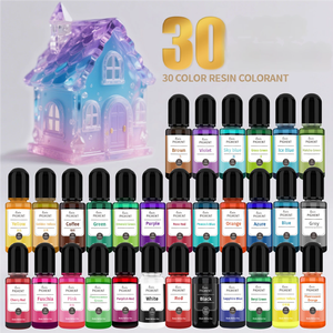 Kit de colorants en résine pigmentée colorée à haute concentration de cristal, best-seller, pour bijoux et artisanat - Product Image 6