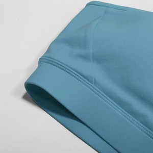 Soutien-gorge de sport rembourré sans couture à dos croisé pour femme, avec fermeture éclair frontale, idéal pour le yoga et la gym - Vente en gros personnalisée - Product Image 5