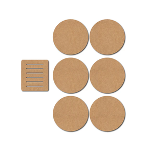 Posavasos Hexagonales de MDF para Decoración de Mesa, 6 mm de Grosor, Diseño Clásico, Nuevo, al Mejor Precio - Product Image 4
