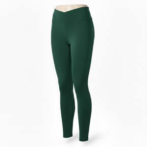 Pantalones Cortos Deportivos Casuales de Cintura Alta para Mujer, Cierre Elástico en la Cintura, Pantalones de Yoga con Efecto Push-Up, Pantalones de Entrenamiento sin Costuras de Spandex/Nylon - Product Image 2