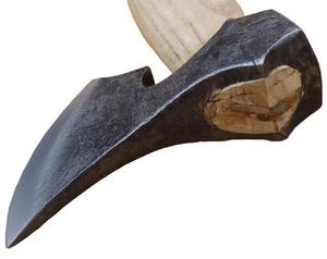 Hacha Tomahawk Artesanal de Acero Industrial con Alto Contenido de Carbono, Mango de Madera de Palisandro, Funda de Cuero, 1.5 kg, Multiusos, para Camping y Actividades al Aire Libre - Product Image 4