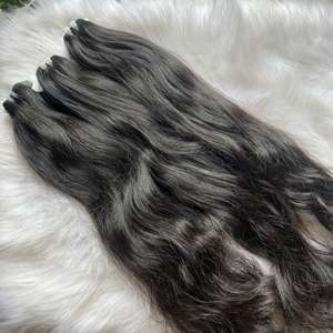 Extensions de cheveux bruts ondulés naturels non transformés vietnamiens 100% - Product Image 2