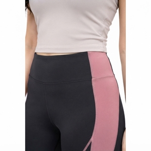 Women <b>Capri</b> <b>Legging</b> Designed With Smooth Polyester Material Moisture Wicking Performance Flexible Fit Comfortable Waistband - Product Image 5