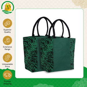 Sac en jute de qualité supérieure pour usage quotidien, écologique et économique, avec poignée rembourrée noire, en vente en Inde - Product Image 4