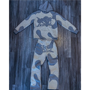 Hoodie streetwear personnalisé de qualité supérieure, fabriqué aux États-Unis, écologique, léger, respirant, avec logo personnalisé, élégant, pour l'été, élastique - Product Image 2