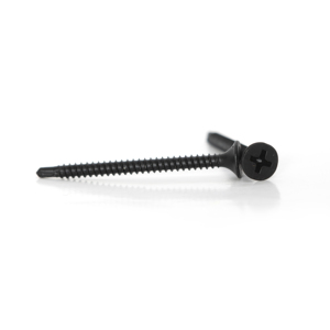 Drywall Screw Phillips Drive Fine/Coarse Thread <b>Drill</b> Point Self-Drilling Pan Bugle Class 8.8 Carbon Steel Phosphate Coated - Product Image 2