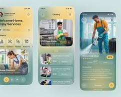 แอปบริการบ้านสำหรับการจองช่างประปาช่างไฟฟ้าทำความสะอาดและช่างเทคนิคด้วยการติดตามแบบเรียลไทม์ - Product Image 3