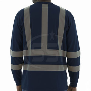 Fluorescent Water Proof <b>LED</b> Flash High Visibility Safety Sweatshirt for Work in Construction and Industrial Operations - Product Image 6
