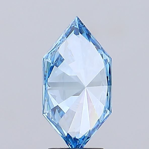 Diamante azul intenso de 3.09 quilates, corte hexagonal, cultivado en laboratorio, certificado por IGI, CVD, diamante suelto para la elaboración de joyas, para anillos y pendientes. - Product Image 4