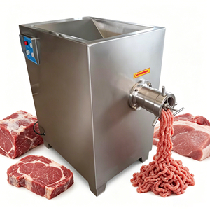 Máquina Comercial de Molienda de <span class=keywords><strong>Carne</strong></span> Congelada de Alto Rendimiento con Cuerpo de Acero Inoxidable 304 para Mataderos y Talleres de Embutidos HJ-JRJ100 - Product Image 1